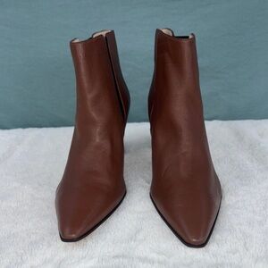 EUC Amalfi Brown Chelsea Ankle Booties Size 12.5